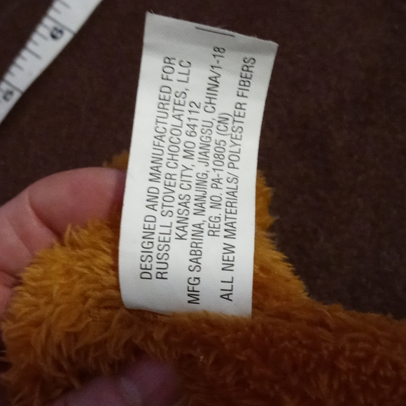 AVAILABLE - Russell Stove Small Teddy Bear 5" Tall - Picture 5 of 5